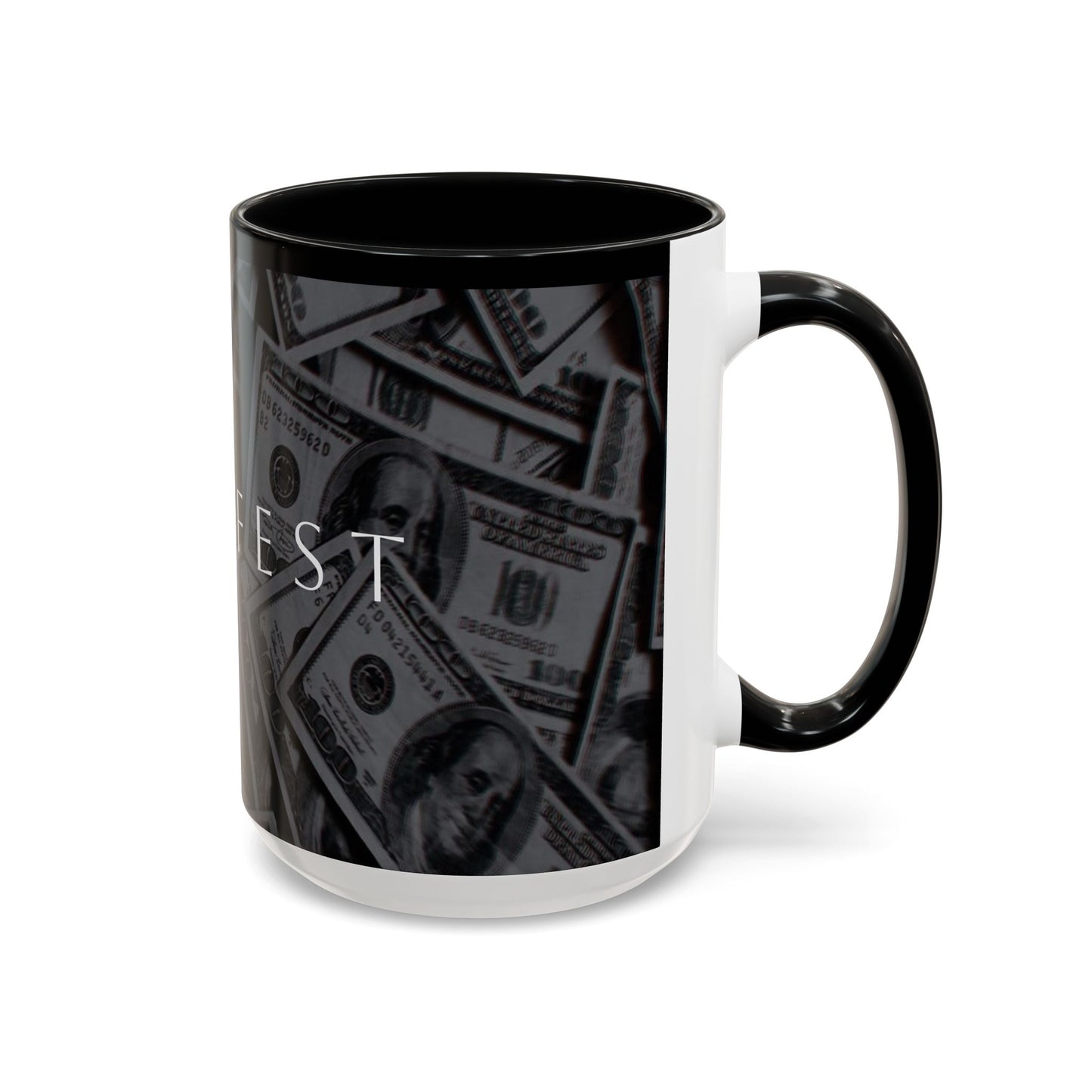 Manifest Money Accent Coffee Mug – 11oz & 15oz