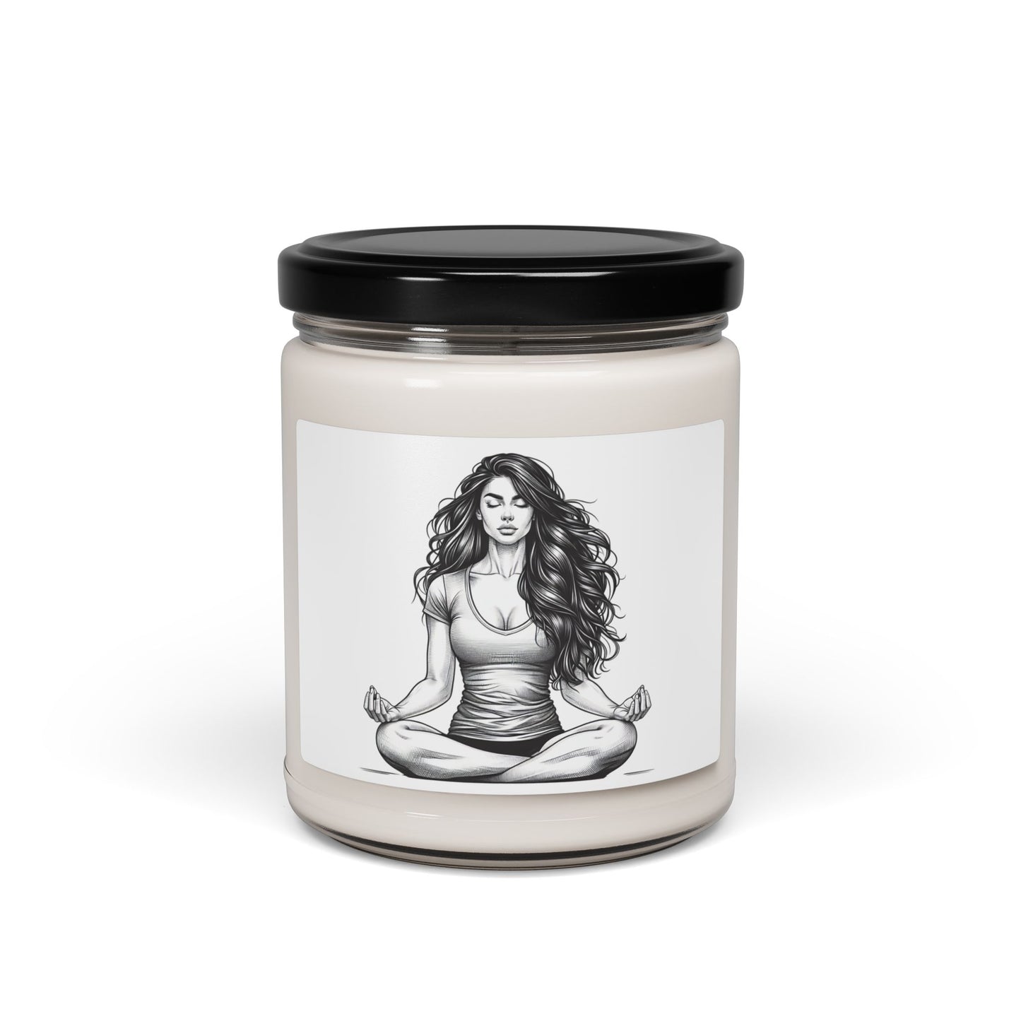 Meditation Scented Soy Candle | 9oz Relaxation Candle for Home Decor & Mindfulness