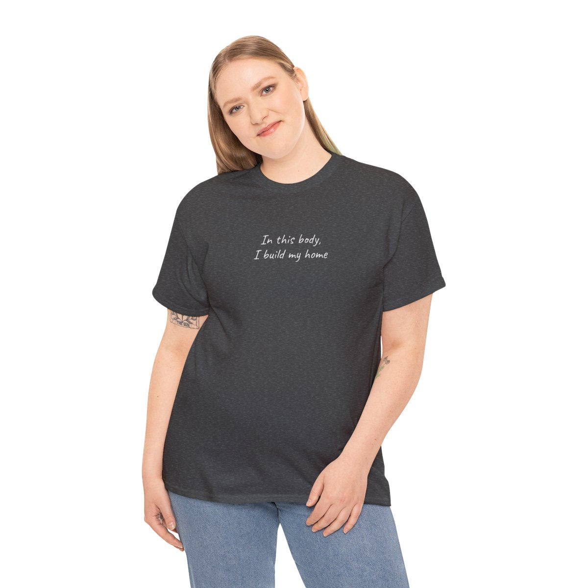 Fitness Tee - Bold Statement for Body and Soul Workout Enthusiasts